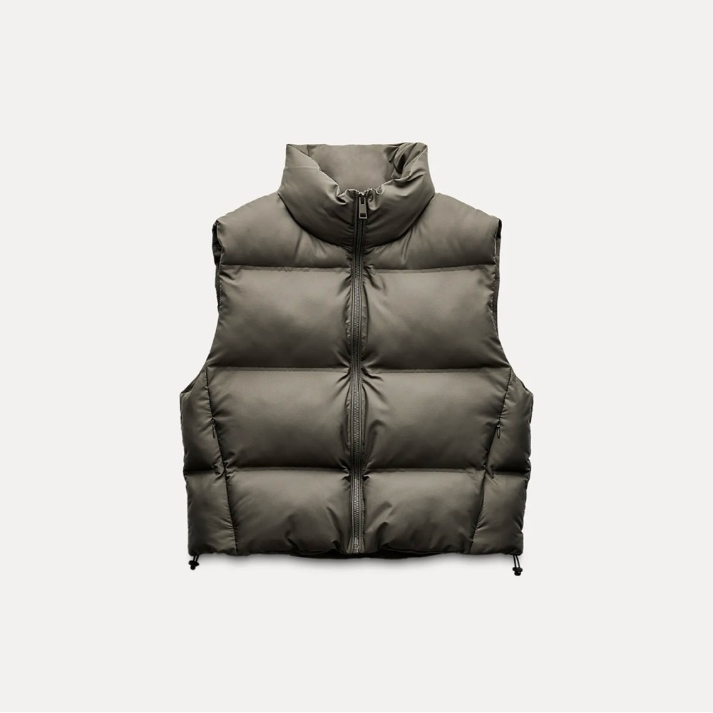 WATER REPELLENT WINDPROOF PUFFER VEST SIZE XS